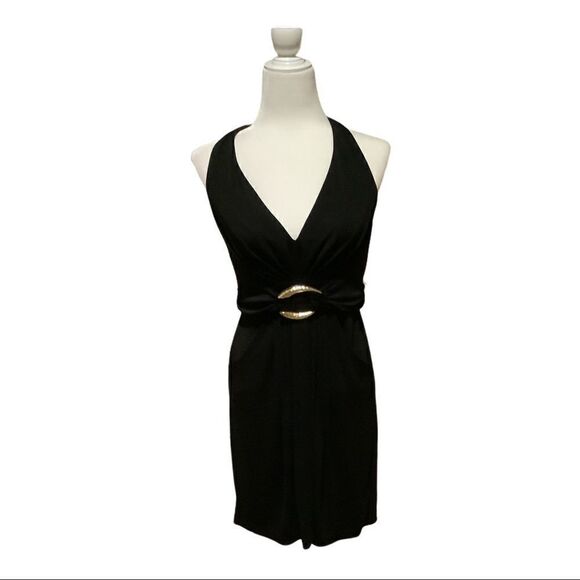 BCBG MAXAZRIA Women’s Backless Halter Top  Dress - Picture 1 of 4